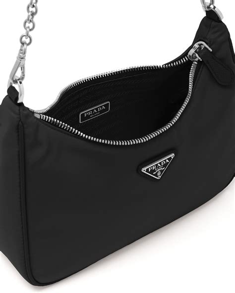 prada tasche nylon schwarz|prada purses.